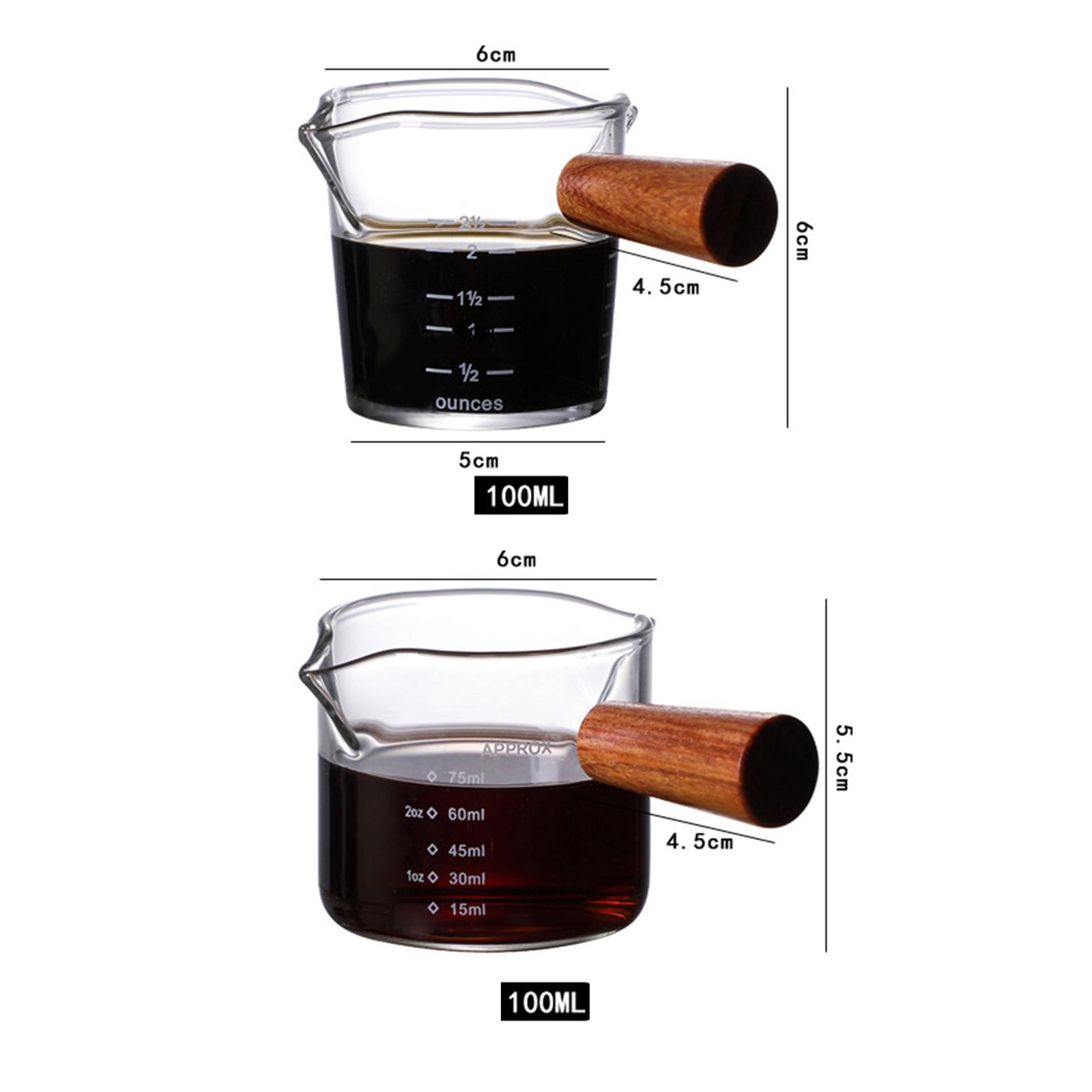Çift Ağızlı, Ölçü Kabı Özellik - Espresso Shot Glass incelemesi ve fiyatı